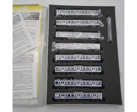 Tomix Japan N gauge model railways, 92222 J.R. Suburban Train Series 415-1500 (Joban Line), 8-car set, cased, with paperwork,