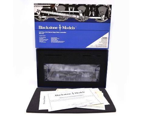Blackstone Models HOn3 model railway locomotive ref B310109-S, K-27 class 2-8-2 D&amp;RGW, no.462, Flying Grande Herald, boxe