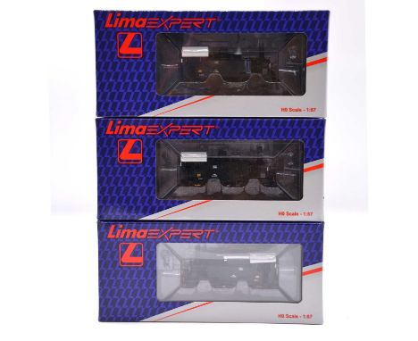 Lima Expert HO gauge model railway locomotives, three including ref HL270 FS Gr 851.152 (x2); HL2670D FD Gr 851.152, digital,