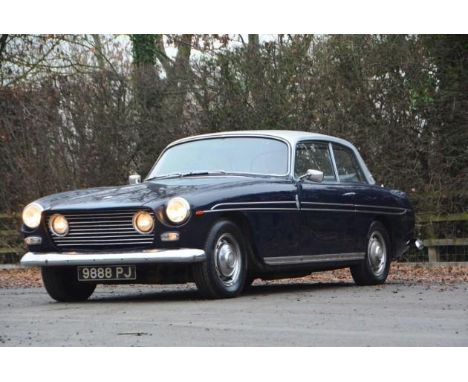 A 1968 Bristol 410, registration number 9888 PJ, chassis number 410-7453, silver over blue. Bristol has always been an exclus