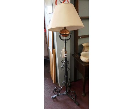 Converted standard lamp 