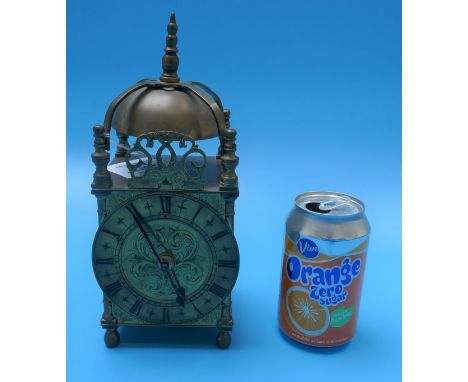 Brass bell clock by R F Beard Ltd 