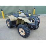 Military Specification Yamaha Grizzly 450 4 x 4 ATV Quad Bike Complete with Winch