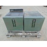 2 x MAN HX60 / HGV Lockable Side Locker Van, Truck, Trailer, Secure Tool boxes