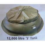 ** Unissued Brand New ** Butyl 12,000 Litre Flexible Bladder Tank Complete Kit