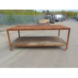 Heavy Duty Steel Workbench L2.5m x W 1.25m x H 1m