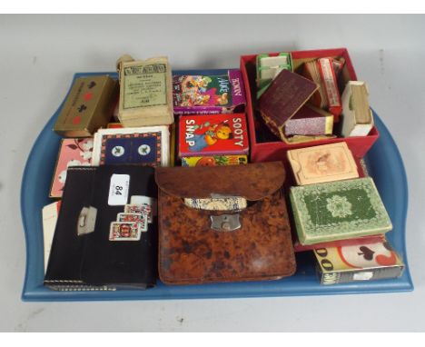 A Collection of Various Playing Card Sets Card Games Etc.