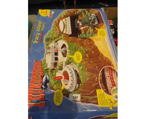 A Carlton Thunderbirds Tracy Island Electronic Play Set. 