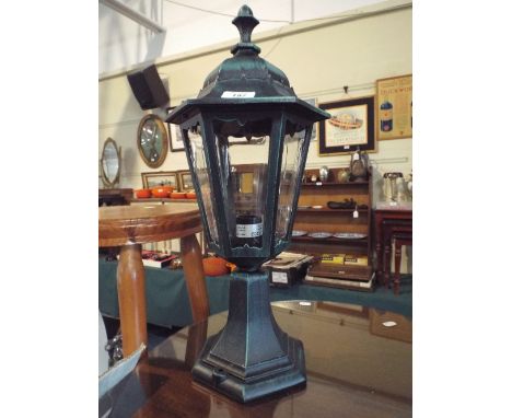 A New Boxed Outside Lamp.