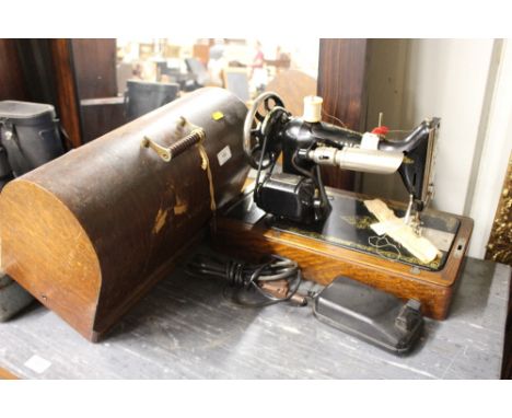 A Singer sewing machine - sold as collector's item 