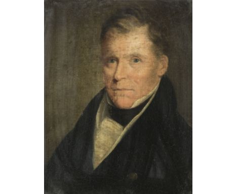SCOTTISH SCHOOL (CIRCA. 1820) PORTRAIT OF JOHN MILNE (BORN 1772) oil on canvas 52 cm by 41 cm; 20 1/2 in by 16 in Provenance 