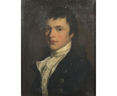 SCOTTISH SCHOOL (CIRCA. 1780) PORTRAIT OF JAMES MILNE (1770-1788) WHEN A BOY oil on canvas 49 cm by 38 cm; 19 1/4 in by 15 in