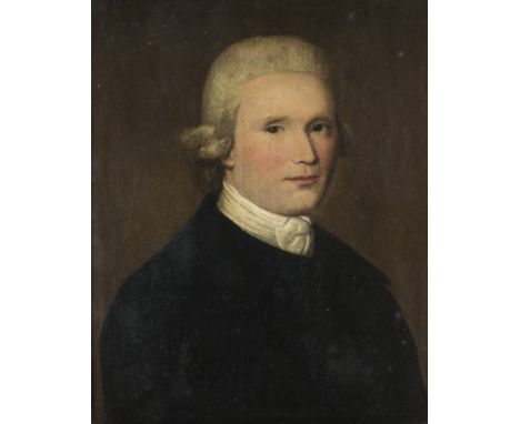SCOTTISH SCHOOL (MID 18TH CENTURY) PORTRAIT OF JAMES MILNE OF BOYNDIE (BORN 1722) oil on canvas 59 cm by 47 cm; 23 in by 18 1