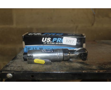 A US Pro 3/8" Doctor Stubby air ratchet tool with original box