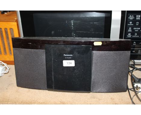 A Panasonic CD player