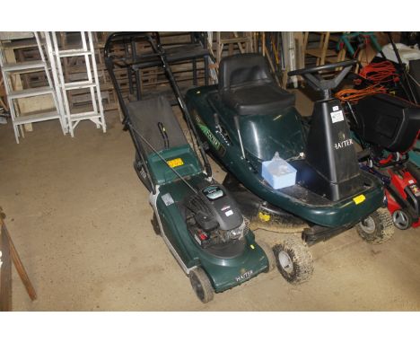 A Hayter petrol spirit 41 rotary lawn mower 