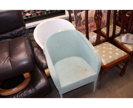 Two Loom armchairs