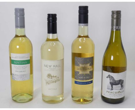 Percheron Chenin Blanc Viognier, 2017, South Africa, five bottles; Vina Maipo Sauvignon Blanc, 2017, Chile, two bottle; Los P