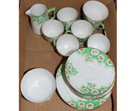 	A Grosvenor 'Ye Olde English' part tea service