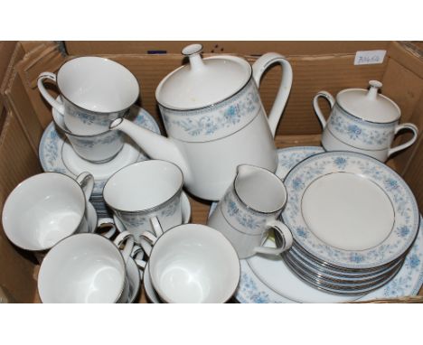 	A Noritake 'Blue Hill' tea service