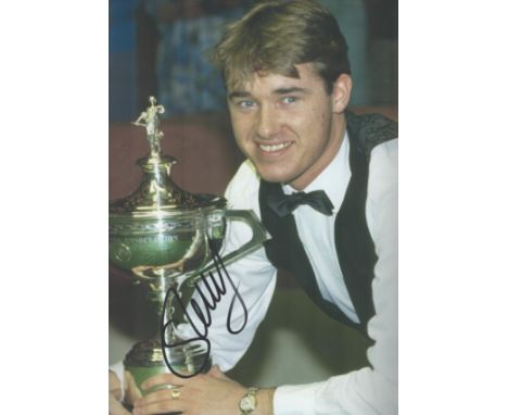 Snooker Stephen Hendry signed 12x8 colour photo. Stephen Gordon Hendry MBE (born 13 January 1969[4]) is a Scottish profession