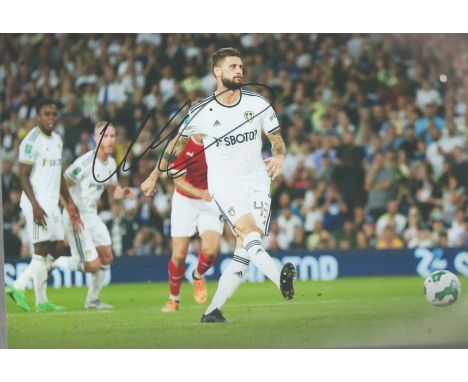 Football Mateusz Klich signed Leeds United 12x8 colour photo. Mateusz Andrzej Klich (born 13 June 1990) is a Polish professio