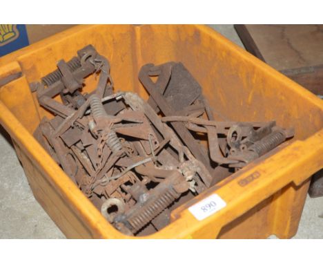 A collection of Vintage traps
