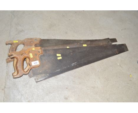Three Vintage saws