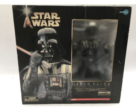 Star Wars boxed Darth Vader , snap fit 1:7 scale , prepaintedsoft vinyl model kit, ArtFX