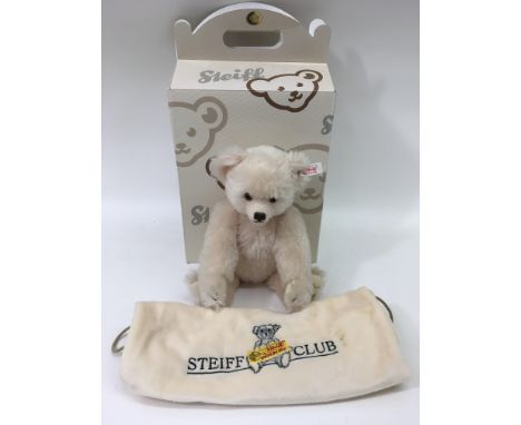 A Steiff Club 'Rose' bear, boxed with dustbag. Approx 30cm