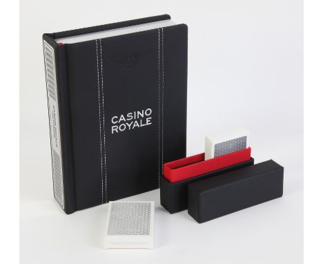 James Bond Casino Royale by Ian Fleming - Vintage Classics Bentley Special Edition Hardback book, covered in leather with hid