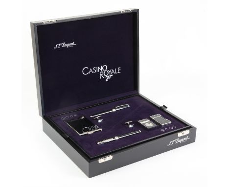 James Bond Casino Royale (2006) S.T. Dupont Limited Edition collectors set. This limited edition set, one of only 107 sets, i