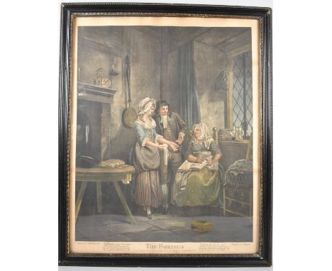 A Hogarth Framed Late 18th Century Print, "The Fairings", After F Wheatley and Engraved J Eginton, Published 1792, 46x59cm 
