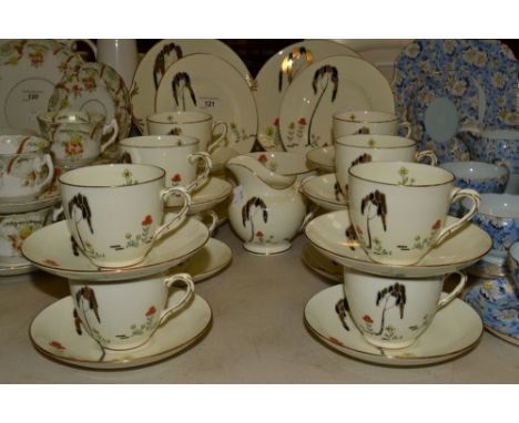 A Royal Doulton Art Deco tea service for twelve