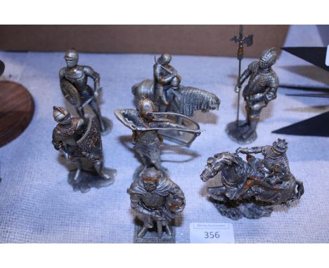 A collection of Myth and Magic themed figurines 
