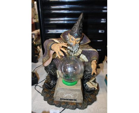 A Myth and Magic style table lamp 