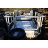 Aluminium work platform. V