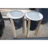 2x pheasant feeders. For sale due to farming by contract.