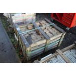 Pallet of edging stone. V