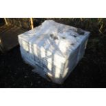 10m2 black block paving 200mm x 100mm x 50mm.