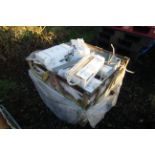 Pallet of granite. V