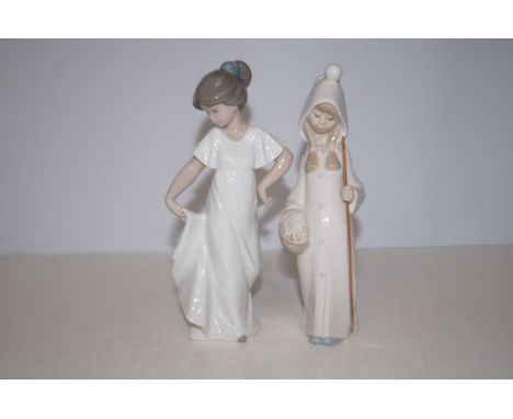 Lladro figure &amp; Nao figure Tallest 23 cm