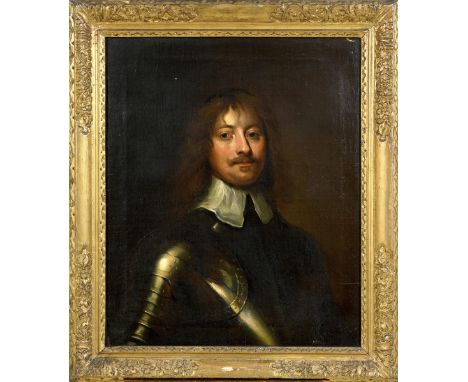 AFTER WILLIAM DOBSON (1611-1646) PORTRAIT OF JAMES GRAHAM, 1st MARQUESS OF MONTROSE (1612-1650) Half length, wearing armour, 
