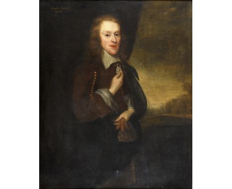 ENGLISH SCHOOL, 1654 PORTRAITS OF A LADY AND A GENTLEMAN, TRADITIONALLY IDENTIFIED AS ANNE SPAROWE, DAUGHTER OF JOHN PARKER O