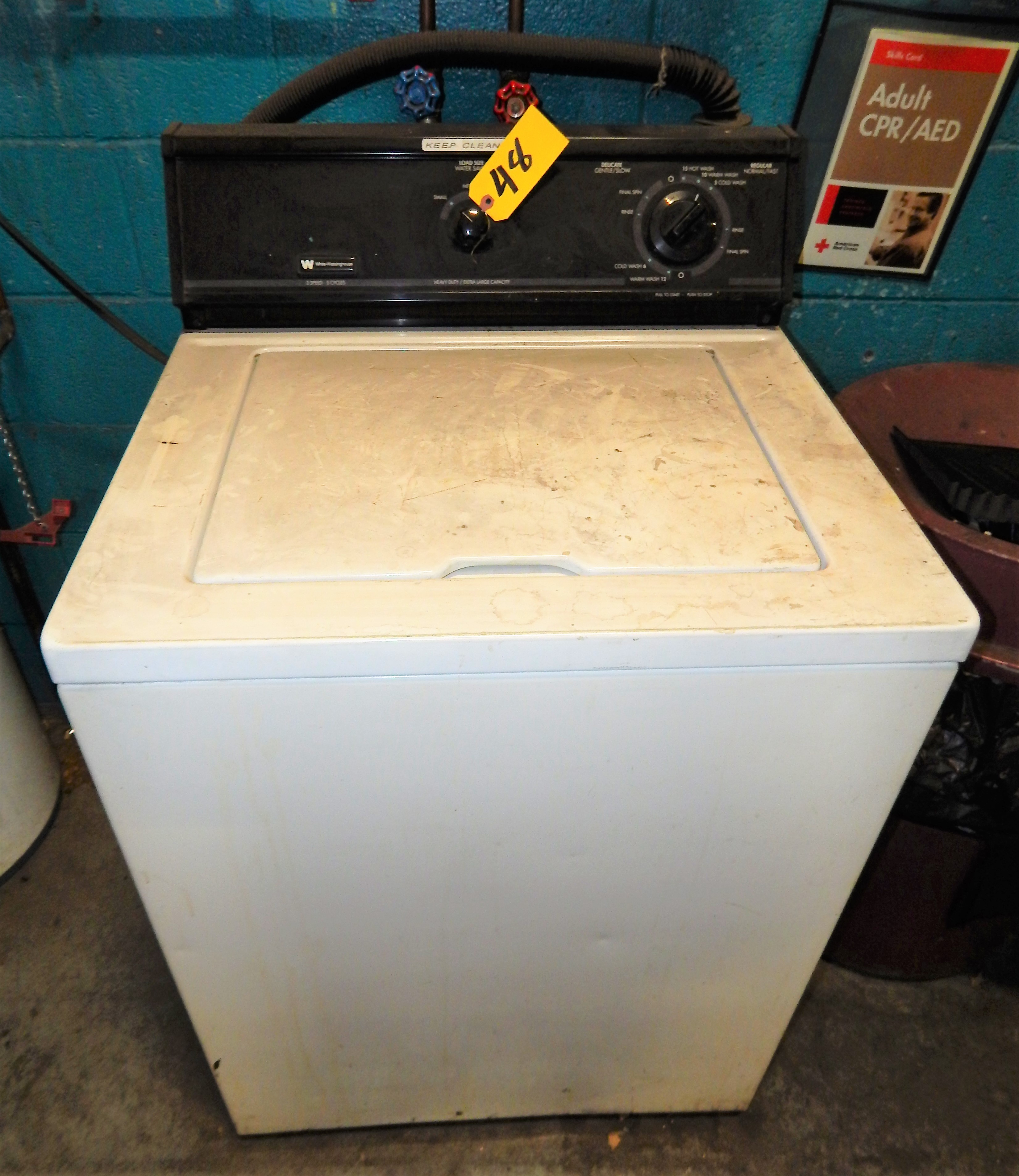 WHITE WESTINGHOUSE WASHING MACHINE