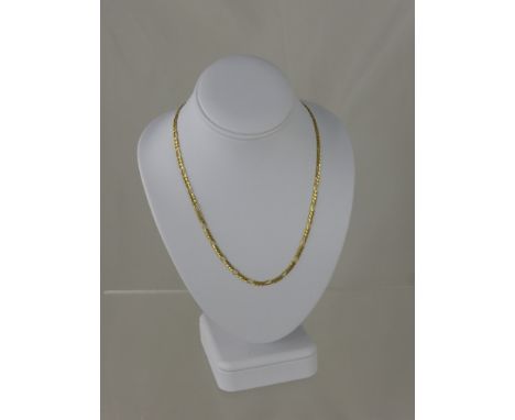 A 9 ct Gold Chain approx 5 gms together with an 18 ct Gold Lady's ring approx 1.8 gms.        