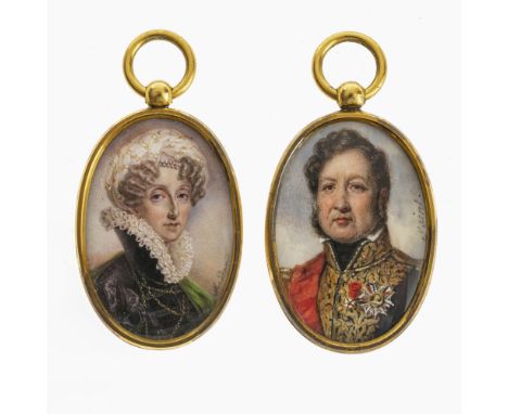 Maxime David und Daniel Saint, 1778 St. Lô/Manche - 1847 ebenda1798 Châlons-sur-Marne - 1870 ParisMaria Amalia (Marie-Amélie)