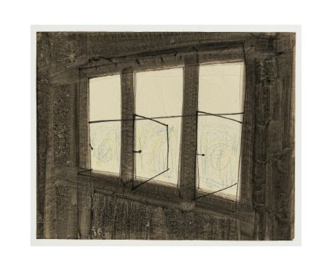 Fritz Klemm1902 Mannheim - 1990 KarlsruheFensterVerso von S. Klemm-Aicher signiert und bezeichnet sowie mit der Inv. Nr. F260