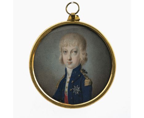Italien Ende der 1780er JahrePrinz Francesco Gennaro von Spanien und beider Sizilien, Herzog von Kalabrien(1777 Neapel - 1830