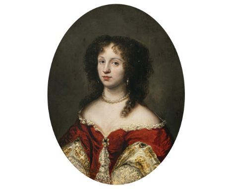 Ferdinand (Jacob-Ferdinand) Voet, zugeschrieben1639 Antwerpen - 1689 ParisDamenbildnis (Maria Mancini?)Hüftbild leicht nach l
